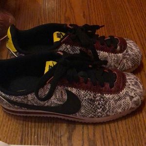 Nike Cortez Snake print